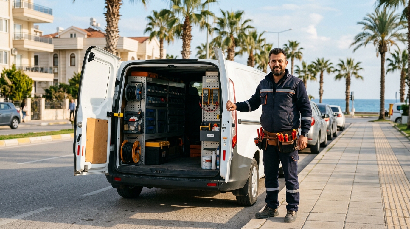 Mersin Usta 7/24 Acil Elektrikçi ve Teknik Servis Hizmetleri