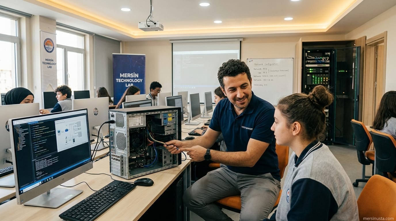 (0 501) 359 03 36 | Bilişim Öğretmeni Teknik Destek Mersin | Okul Teknolojisi