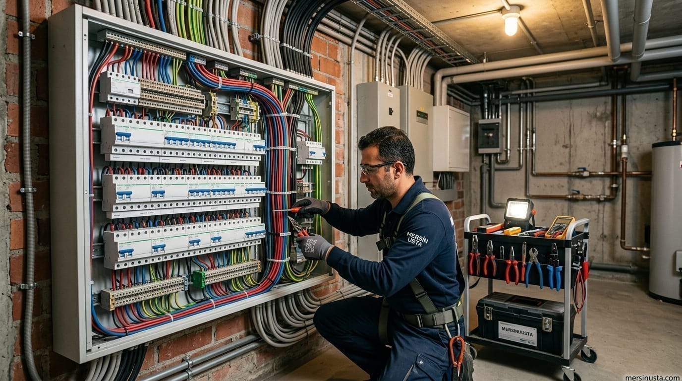 (0 501) 359 03 36 | Bina Elektrik Panosu Yenileme Mersin – 7/24 Pano Ustası