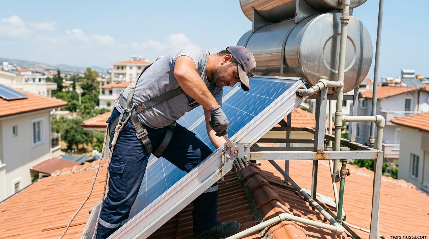 Güneş Enerjisi Panel Ayağı Tamiri Mersin