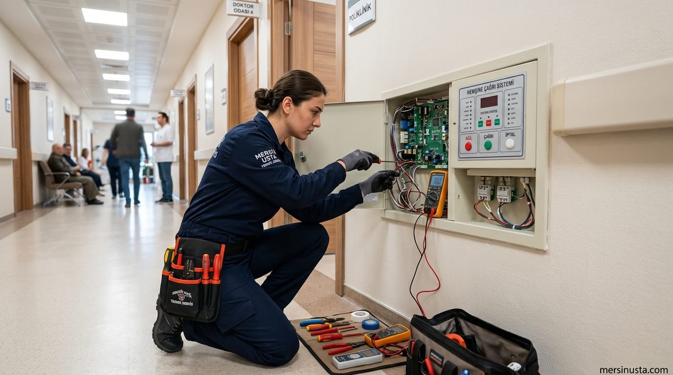 (0 501) 359 03 36 | Hastane Çağrı Sistemi Tamiri Mersin | Kurumsal Servis